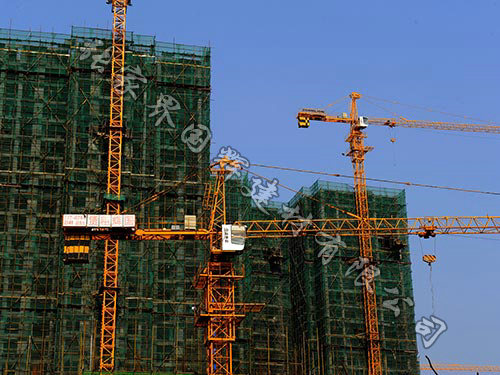 张家界新外滩合作工地
